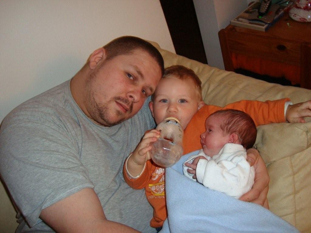 Andreas, Florian und Andrina Scherrer