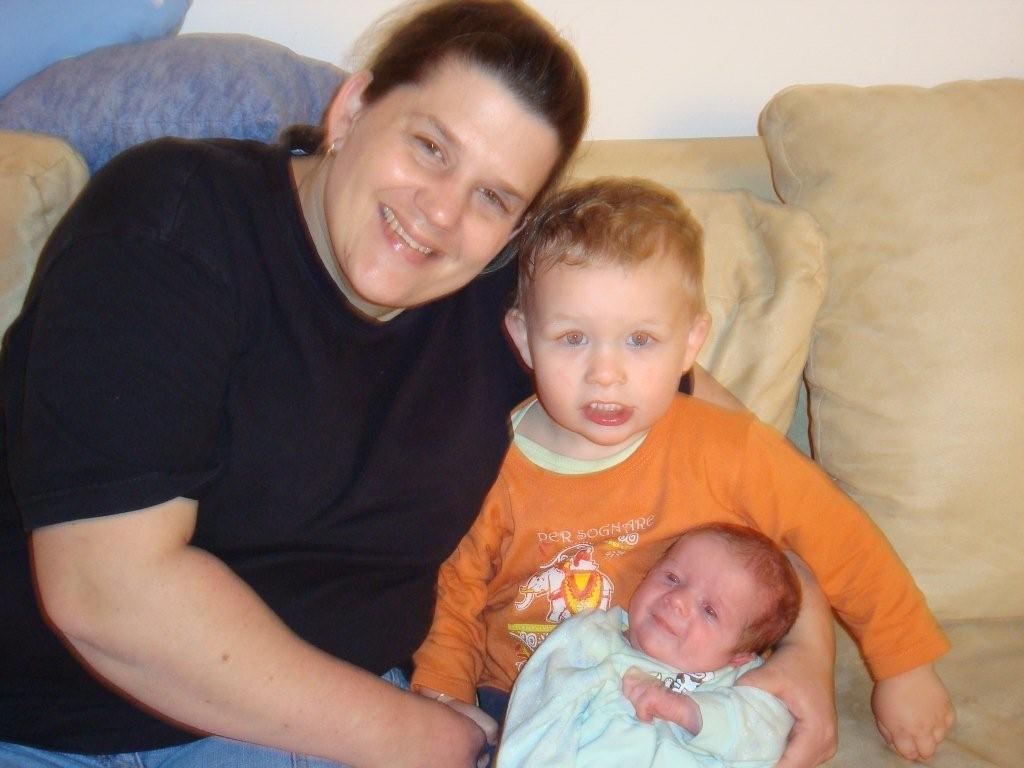 Yvonne, Florian und Andrina Scherrer