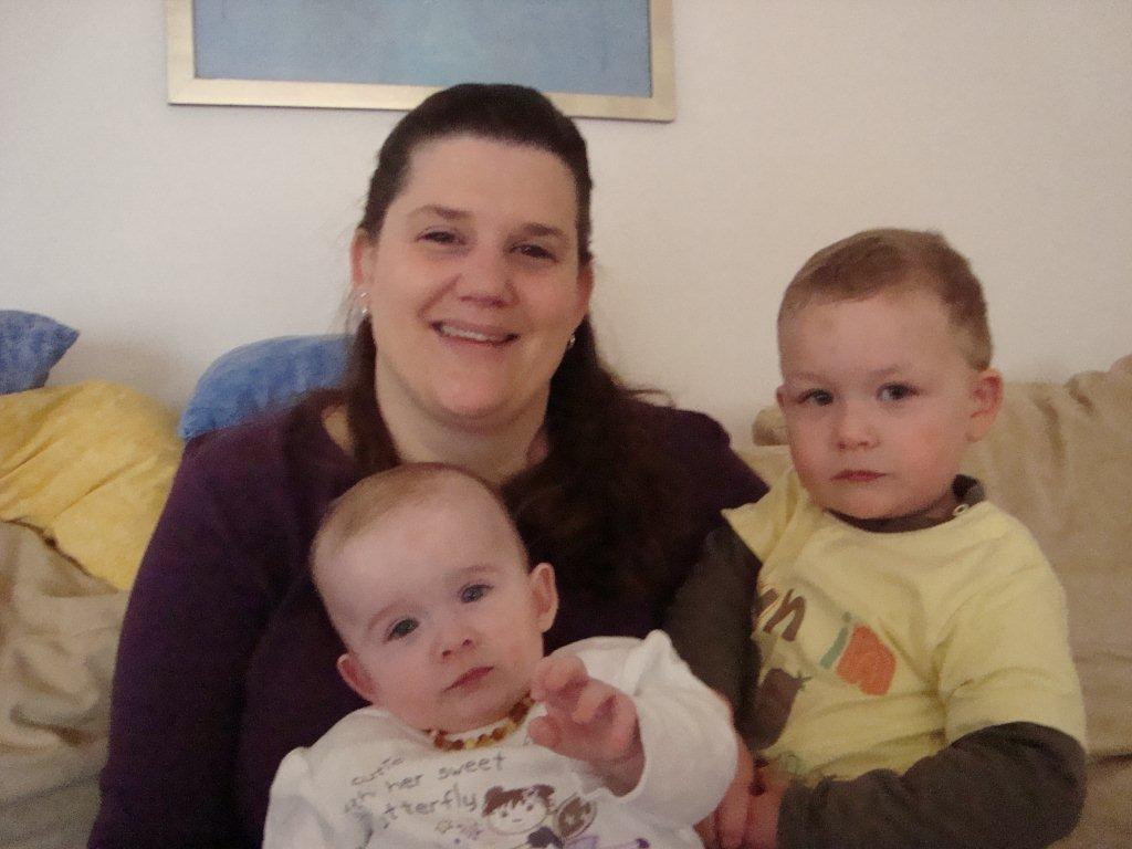 Andrina, Florian und Yvonne Scherrer