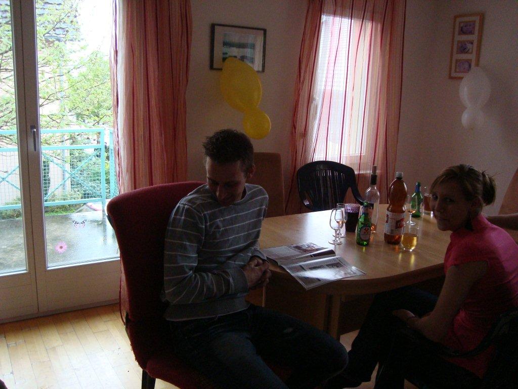 Jonathan Schmid und Vania Betti